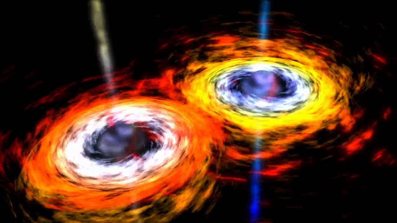 black holes merge