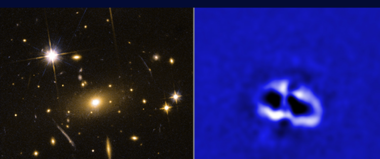 Pair of supermassive black holes creates enormous bubbles!